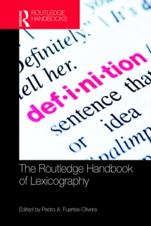 The Routledge Handbook of Lexicography