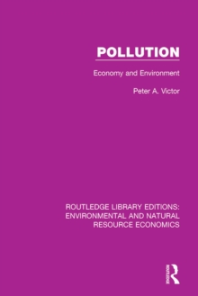 Pollution : Economy and Environment