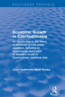 Economic Growth in Czechoslovakia