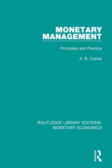 Monetary Management : Principles and Practice