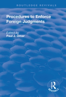 Procedures to Enforce Foreign Judgments