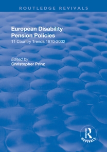 European Disability Pension Policies : 11 Country Trends 1970-2002