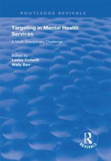 Targeting in Mental Health Services : A Multi-disciplinary Challenge