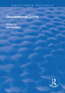 Occupational Crime