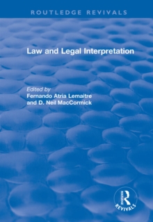 Law and Legal Interpretation