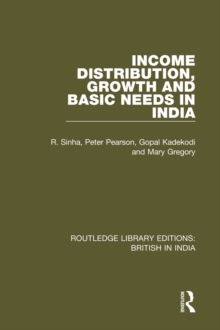 Income Distribution, Growth and Basic Needs in India