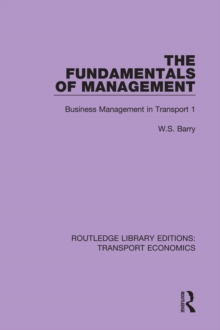 The Fundamentals of Management : Business Management in Transport 1