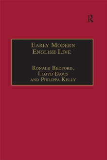 Early Modern English Lives : Autobiography and Self-Representation 1500-1660