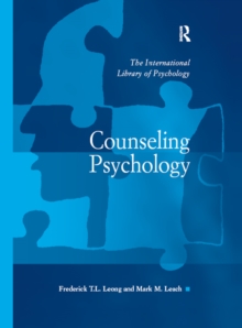 Counseling Psychology