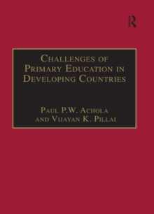 Challenges of Primary Education in Developing Countries : Insights from Kenya