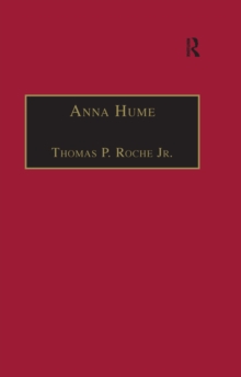 Anna Hume : Printed Writings 1641-1700: Series II, Part Three, Volume 8