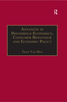 Advances in Household Economics, Consumer Behaviour and Economic Policy