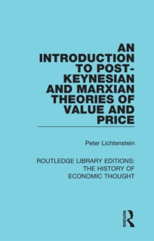 An Introduction to Post-Keynesian and Marxian Theories of Value and Price