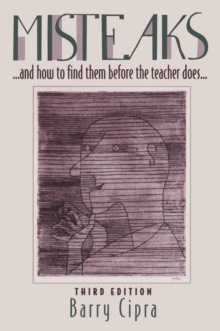 Misteaks. . . and how to find them before the teacher does. . . : A Calculus Supplement, 3rd Edition