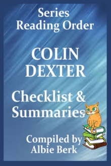 Colin Dexter: Best Reading Order - with Summaries & Checklist