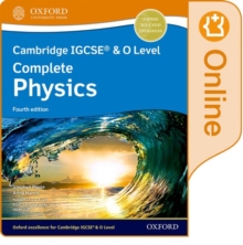 Cambridge IGCSE & O Level Complete Physics: Enhanced Online Student Book Fourth Edition