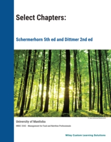 Management, 5CE & Principles of Food, Beverage, and Labour Cost Controls 2CE ePDF Select Chapters for University of Manitoba