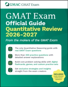 GMAT Official Guide Quantitative Review 2026 - 2027 : Book + Online Question Bank