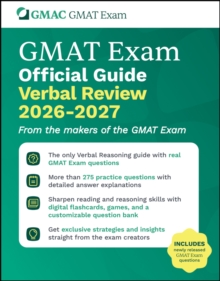 GMAT Official Guide Verbal Review 2026 - 2027 : Book + Online Question Bank