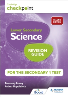 Cambridge Checkpoint Lower Secondary Science Revision Guide for the Secondary 1 Test 2nd edition