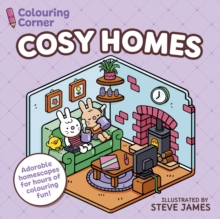 Arcturus Publishing Ltd Colouring Corner, Cosy Homes , Adorable Homescapes For Hours Of Colouring Fun