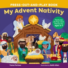 My Advent Nativity Press-Out-and-Play Book : Features 25 Pop-Out Pieces for Ages 3-7