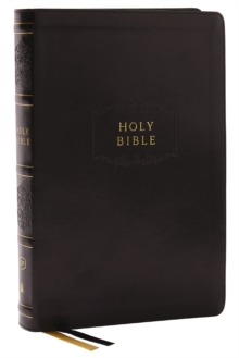 KJV Holy Bible With 73,000 Center-Column Cross References, Black Leathersoft, Red Letter, Comfort Print: King James Version