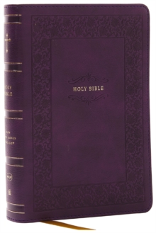 NKJV Compact Paragraph-Style Bible w/ 43,000 Cross References, Purple Leathersoft, Red Letter, Comfort Print: Holy Bible, New King James Version : Holy Bible, New King James Version