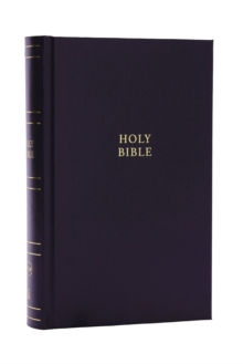 NKJV Personal Size Large Print Bible with 43,000 Cross References, Black Hardcover, Red Letter, Comfort Print