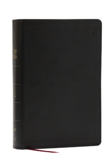NET Bible, Full Notes Edition (NET Black Leathersoft, Comfort Print, Thumb Indexed) : Holy Bible