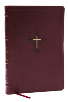 RSV2CE, Thinline Large Print Catholic Bible, Crimson Leathersoft, Comfort Print