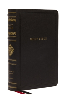 KJV Large Print Reference Bible, Black Leathersoft, Red Letter, Comfort Print (Sovereign Collection) : Holy Bible, King James Version