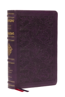 Thomas Nelson Publishers Nkjv Large Print Reference Bible, Purple Leathersoft, Red Letter, Comfort Print (Sovereign Collection) , Holy Bible, New King James Version
