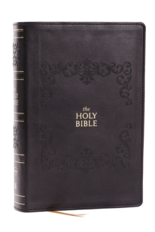 Thomas Nelson Publishers Nkjv Bible, Personal Size Giant Print, Black Leathersoft, Holy Bible, Red Letter, Comfort Print, New King James Version