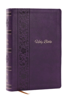 Thomas Nelson Publishers Nkjv Bible, Personal Size Giant Print, Purple Leathersoft, Holy Bible, Red Letter, Comfort Print, New King James Version