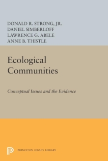 Ecological Communities : Conceptual Issues and the Evidence