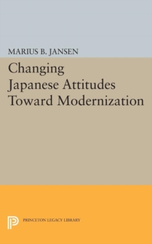 Changing Japanese Attitudes Toward Modernization