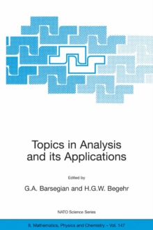 Topics in Analysis and its Applications