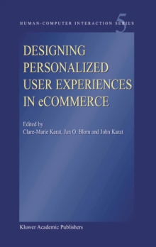 Designing Personalized User Experiences in eCommerce