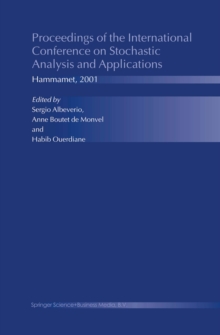 Proceedings of the International Conference on Stochastic Analysis and Applications : Hammamet, 2001