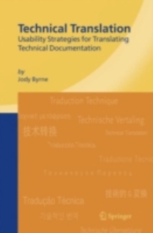 Technical Translation : Usability Strategies for Translating Technical Documentation