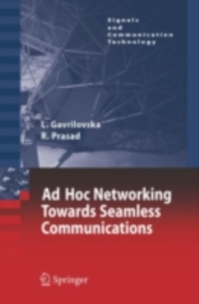 Ad-Hoc Networking Towards Seamless Communications