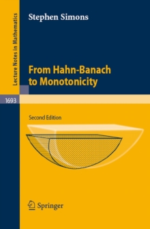 From Hahn-Banach to Monotonicity