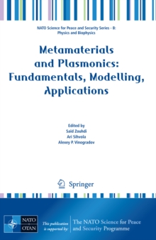 Metamaterials and Plasmonics: Fundamentals, Modelling, Applications