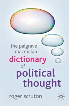 The Palgrave Macmillan Dictionary of Political Thought, Paperback Book The Palgrave Macmillan Dictionary of Political Thought, Paperback Book