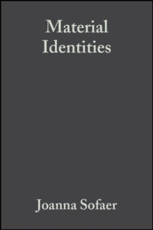 Material Identities, Hardback Book Material Identities, Hardback Book