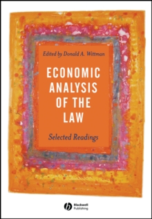 Economic Analysis of the Law : Selected Readings