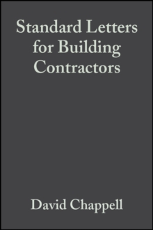 Standard Letters for Building Contractors