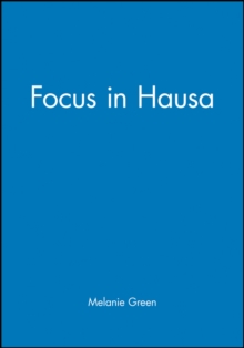 Focus in Hausa, Paperback Book Focus in Hausa, Paperback Book