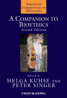 A Companion to Bioethics, Hardback Book A Companion to Bioethics, Hardback Book